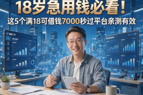 18岁急用钱必看！这5个满18可借钱7000秒过平台亲测有效
