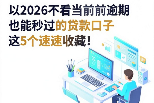 2026不看当前逾期也能秒过的贷款口子,这5个速速收藏!