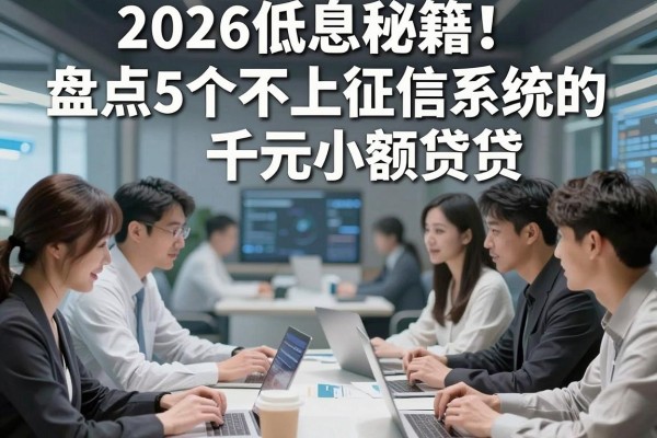 2026低息秘籍!盘点5个不上征信系统的千元小额贷款