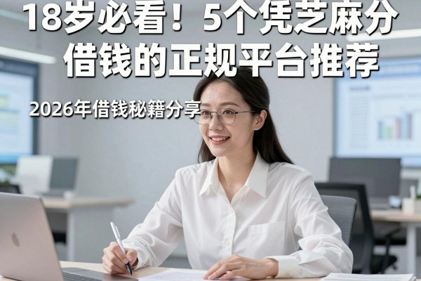 18岁必看!5个凭芝麻分借钱的正规平台推荐,2026年借钱秘籍分享