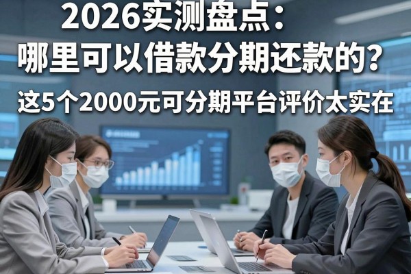 2026实测盘点:哪里可以借款分期还款的?这5个2000元可分期平台评价太实在