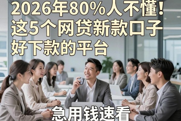 2026年80%人不懂！这5个网贷新款口子好下款的平台，急用钱速看
