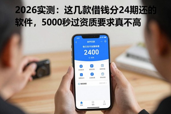2026实测：这几款借钱分24期还的软件，5000秒过资质要求真不高