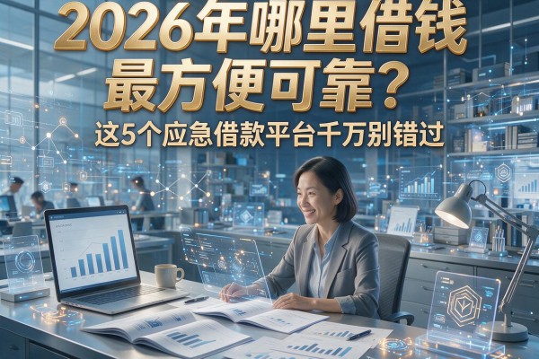 2026年哪里借钱最方便可靠？这5个应急借款平台千万别错过！