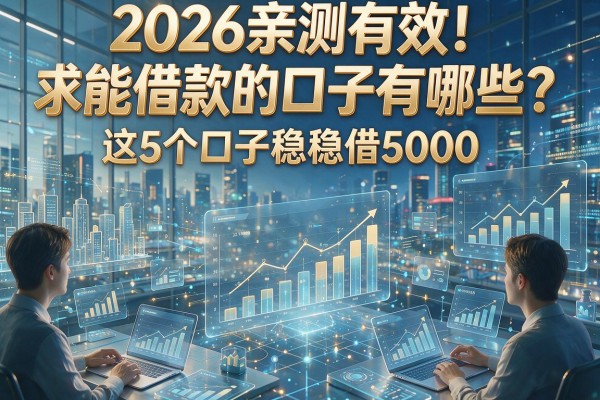 2026亲测有效！求能借款的口子有哪些？这5个口子稳稳借5000