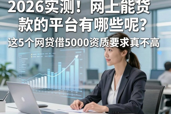 2026实测!网上能贷款的平台有哪些呢?这5个网贷借5000资质要求真不高