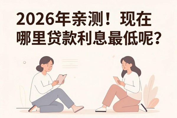 2026年亲测！现在哪里贷款利息最低呢？这几个不会拒的口子方便到不敢信