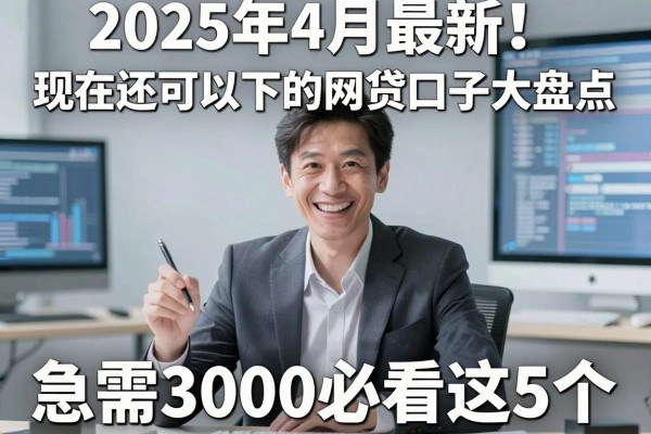 2025年4月最新!现在还可以下的网贷口子大盘点,急需3000必看这5个
