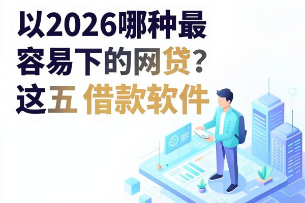 2026哪种最容易下的网贷？这五个借款软件最容易过！