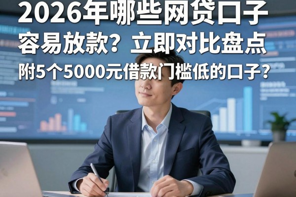 2026年哪些网贷口子容易放款?立即对比盘点,附5个5000元借款门槛低的口子