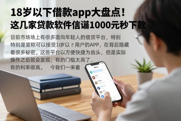18岁以下借款app大盘点！这几家贷款软件号称1000元秒下款
