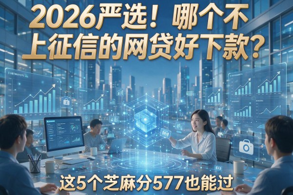 2026严选！哪个不上征信的网贷好下款？这5个芝麻分577也能过