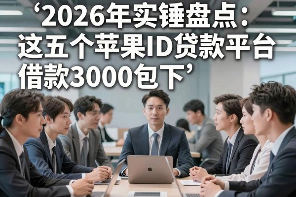 2026年实锤盘点:这五个苹果ID贷款平台借款3000包下,业内公认靠谱!