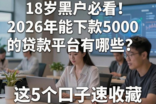 18岁黑户必看!2026年能下款5000的贷款平台有哪些?这5个口子速收藏