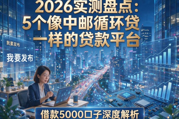 2026实测盘点：5个像中邮循环贷一样的贷款平台，借款5000口子深度解析
