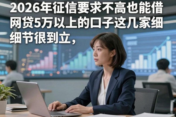 2026年征信要求不高也能借,网贷5万以上的口子这几家细节很到位