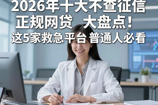 2026年十大不查征信正规网贷大盘点!这5家救急平台普通人必看