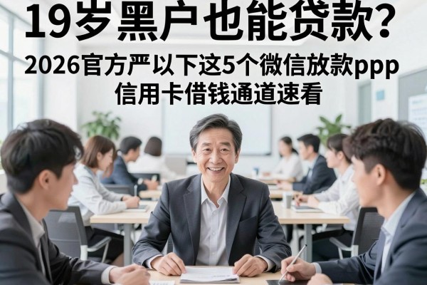 19岁黑户也能贷款?2026官方严筛下这5个微信放款App信用卡借钱通道速看