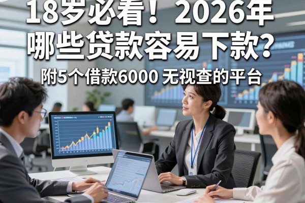 18岁必看!2026年哪些贷款容易下款?附5个借款6000无视查的平台