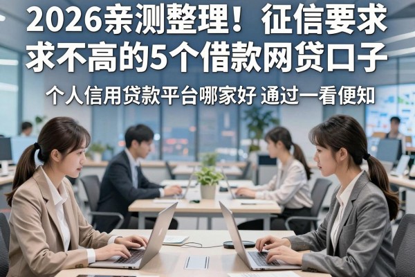 2026亲测整理！征信要求不高的5个借款网贷口子，个人信用贷款平台哪家好通过一看便知