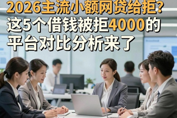 2026主流小额网贷给拒?这5个借钱被拒4000的平台对比分析来了!