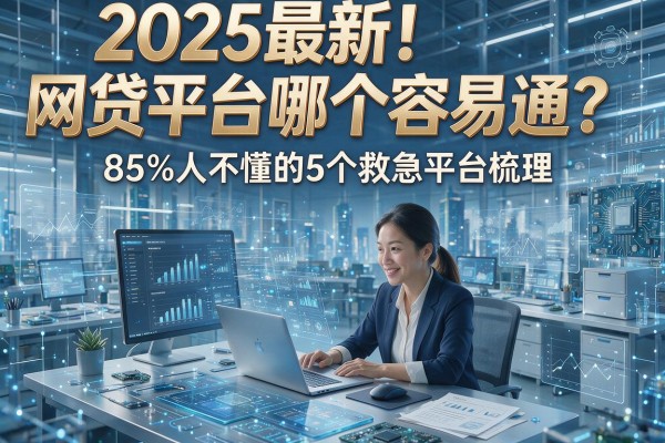 2025最新！网贷平台哪个容易通？85%人不懂的5个救急平台梳理