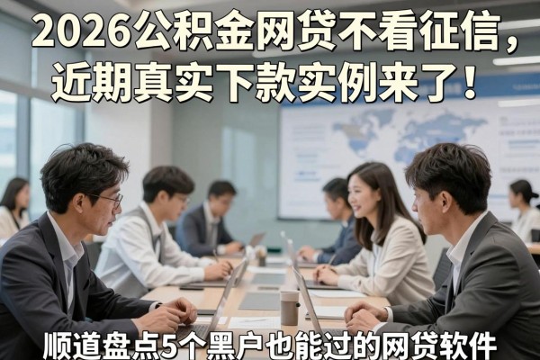 2026公积金网贷不看征信,近期真实下款实例来了!顺道盘点5个黑户也能过的网贷软件