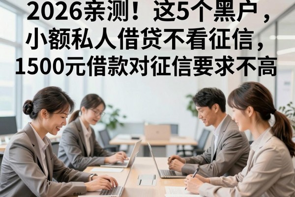 2026亲测！这5个黑户小额私人借贷不看征信，1500元借款对征信要求不高