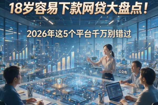 18岁容易下款网贷大盘点！2026年这5个平台千万别错过
