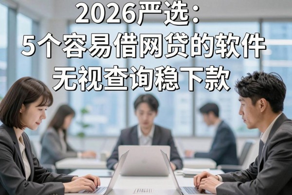 2026严选:5个容易借网贷的软件,无视查询稳下款