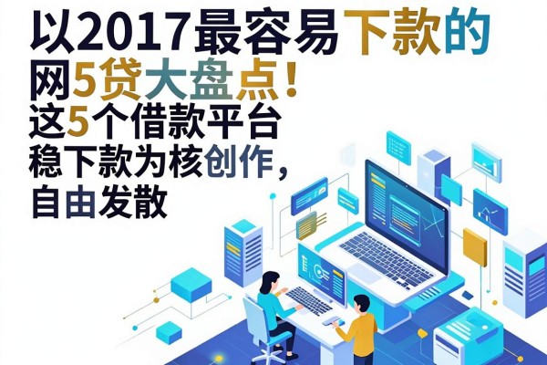 2017最容易下款的网贷大盘点!这5个借款平台稳下款