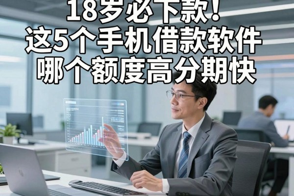 18岁必下款!这5个手机借款软件哪个额度高分期快?