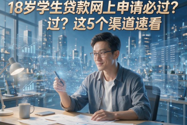 18岁学生贷款网上申请必过？这5个渠道速看！