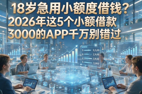 18岁急用小额度借钱？2026年这5个小额借款3000的APP千万别错过