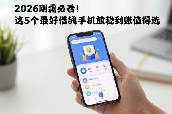 2026刚需必看！这5个最好借钱的手机app，放款稳到账快值得选