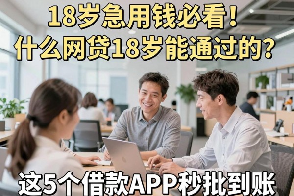 18岁急用钱必看!什么网贷18岁能通过的?这5个借款APP秒批到账