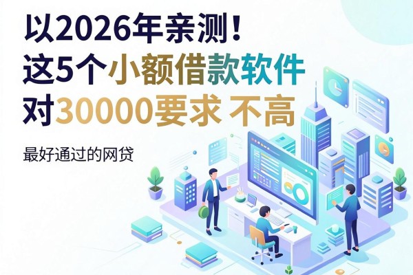 2026年亲测!这5个小额借款软件对30000要求不高,堪称最好通过的网贷