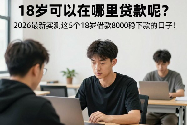 18岁可以在哪里贷款呢？2026最新实测这5个18岁借款8000稳下款的口子！