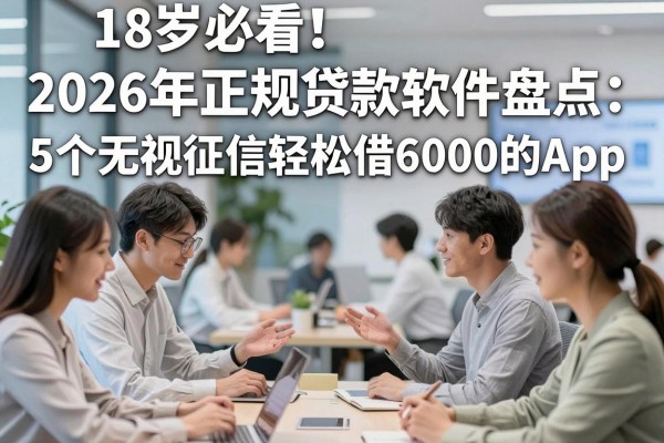 18岁必看!2026年正规贷款软件盘点:5个无视征信轻松借6000的App