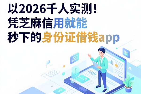 2026千人实测!这5个凭芝麻信用就能秒下的身份证借钱app,速看