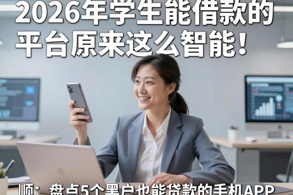 2026年学生能借款的平台原来这么智能！顺便盘点5个黑户也能贷款的手机APP