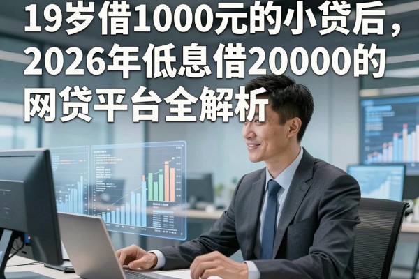 19岁借1000元的小贷后,2026年低息借20000的网贷平台全解析!