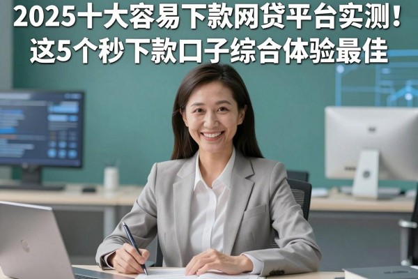 2025十大容易下款网贷平台实测!这5个秒下款口子综合体验最佳