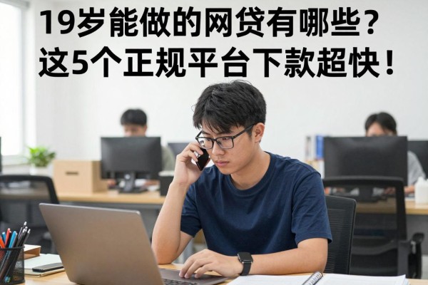19岁能做的网贷有哪些?这5个正规平台下款超快!