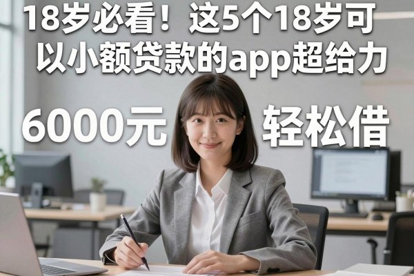 18岁必看!这5个18岁可以小额贷款的app超给力,6000元轻松借
