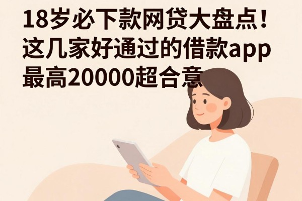 18岁必下款网贷大盘点!这几家好通过的借款app,最高20000超合意