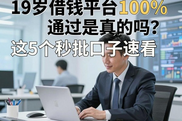 19岁借钱平台100%通过是真的吗?这5个秒批口子速看!