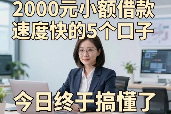 2000元小额借款速度快的5个口子,今日终于搞懂了!