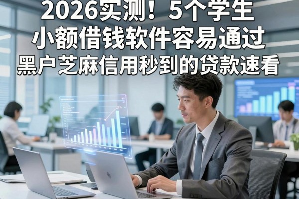 2026实测!5个学生小额借钱软件容易通过,黑户芝麻信用秒到的贷款速看