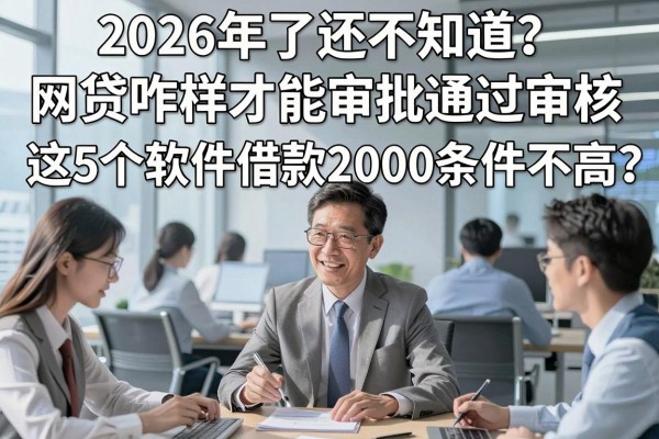 2026年了还不知道?网贷咋样才能审批通过审核,这5个软件借款2000条件不高